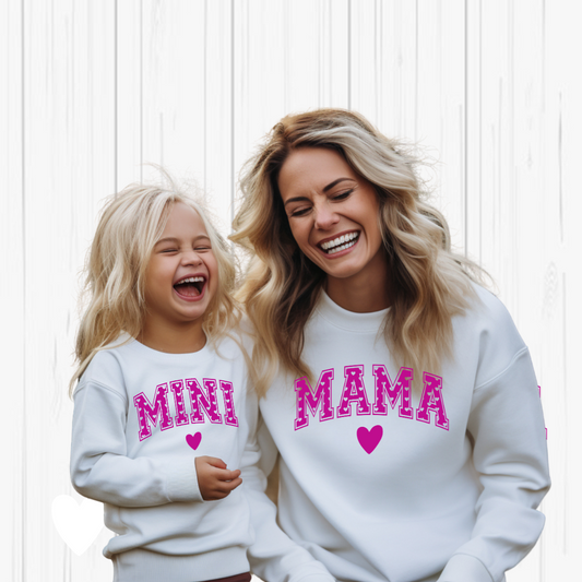 Mama and Mini Crew Neck Sweaters